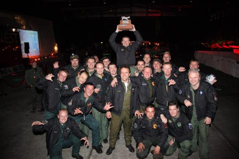 211 Squadron proud to win the Silver Tiger Trophy during NTM2010 (photo by Ulrich Metternich)