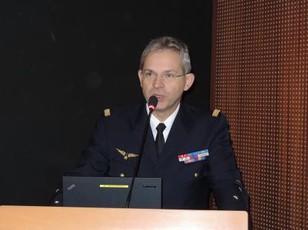 General Denis 'Damned' Mercier welcomes the Participants