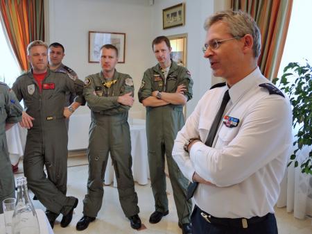 Informal talks during the symposium