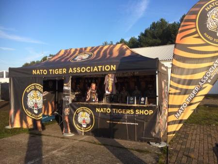 Ready and waiting for the first visitors of the day