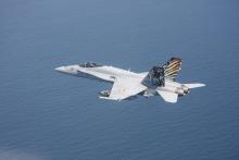 Staffel 11 Hornet over the Atlantic (photo by Ulrich Metternich)