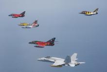 Tiger Formation over the Atlantic during NTM2008 (photo by Ulrich Metternich)