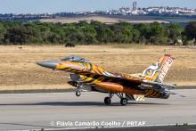 F-16 from 301 SQN / PRTAF on landing at Beja Air Base