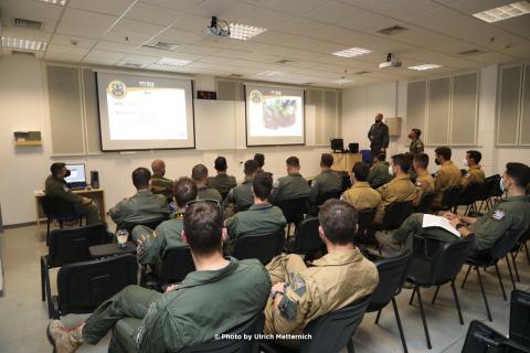 Mission Briefing at Tiger Ops.