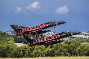 11F Super Etandard formation take-off during NTM2008 (NTA photo by David Goovaerts)