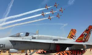 ALA 15 Hornet in static during the NTM2016 airshow (NTA photo by David Goovaerts)