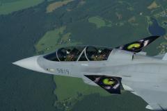 211sqn NTM2010 JAS39 canard close-up