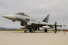 JG74's Special Pained Eurofighter during NTM2013 (photo by David Goovaerts)