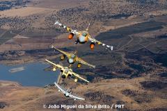 Tiger Formation in the turn.